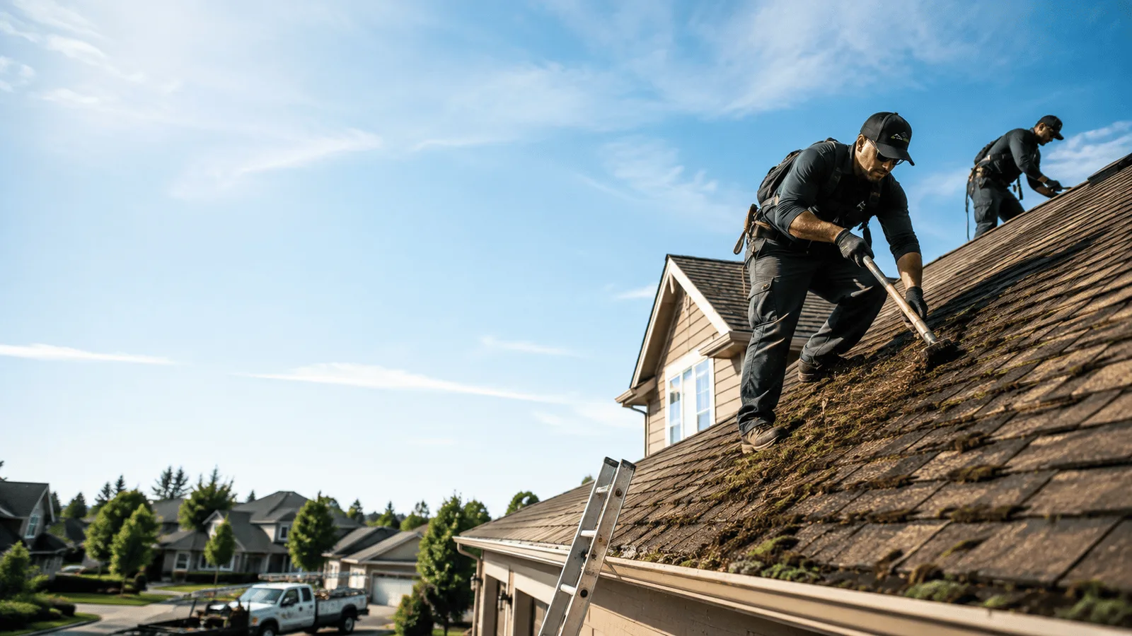Roof Moss Removal in Blain, PA near me